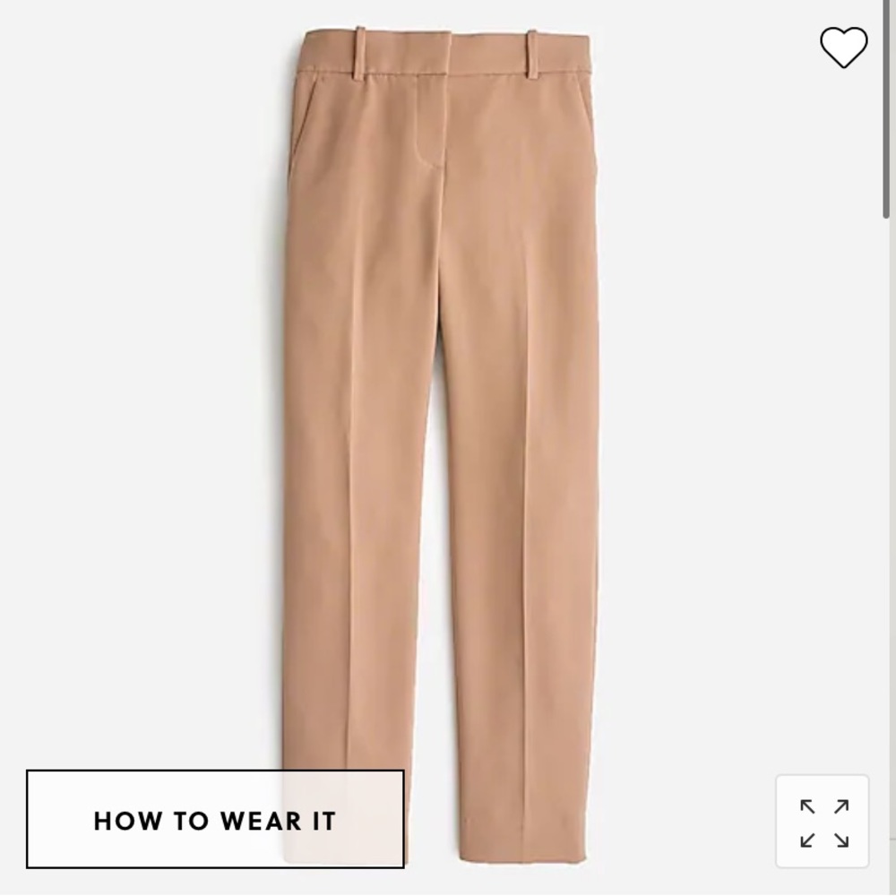 J. Crew Camel Pants